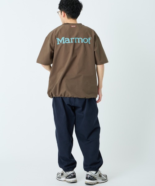 MARMOT（マーモット）の「【WEB先行予約】[Marmot/マーモット] 別注 Dot Air バックプリント ショートスリーブTシャツ (セットアップ可)（Tシャツ/カットソー・レディース・ブラウン/ブラック/グレー・XL/L/M/S）」の8枚目の写真