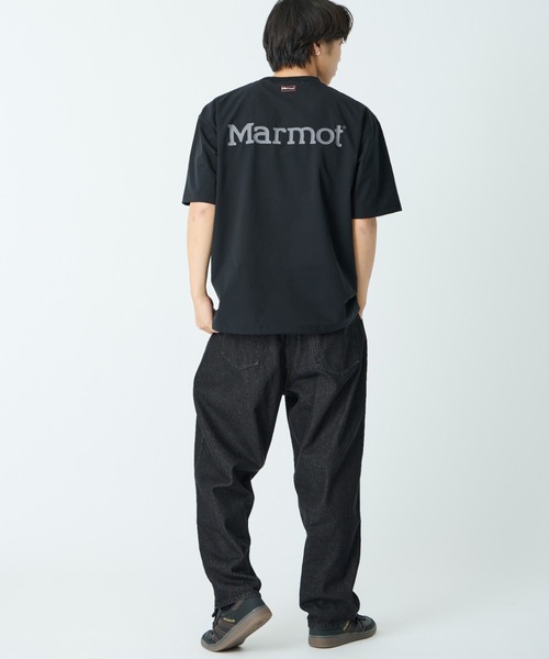 MARMOT（マーモット）の「【WEB先行予約】[Marmot/マーモット] 別注 Dot Air バックプリント ショートスリーブTシャツ (セットアップ可)（Tシャツ/カットソー・レディース・ブラウン/ブラック/グレー・XL/L/M/S）」の4枚目の写真