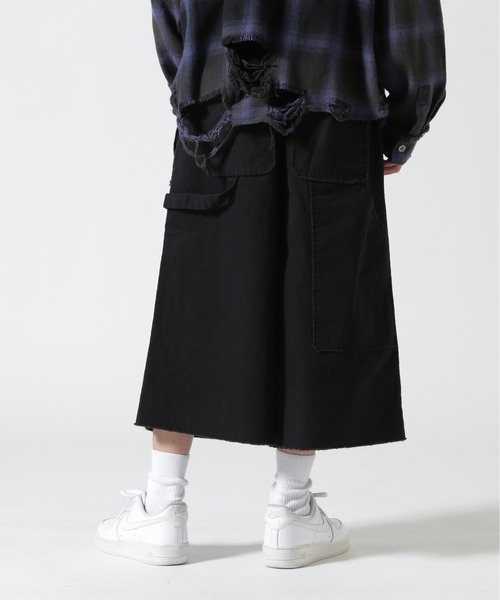 BEAVER（ビーバー）の「B omnivore/ビーオムニボー　W KNEE SHORTS RIP STOP ダブルニーショーツリップストップ（その他パンツ・メンズ・ブラック/カモフラージュ・L/M）」の11枚目の写真