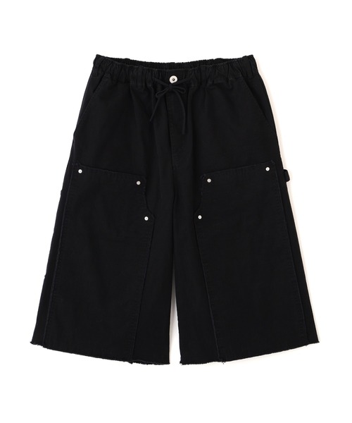 BEAVER（ビーバー）の「B omnivore/ビーオムニボー　W KNEE SHORTS RIP STOP ダブルニーショーツリップストップ（その他パンツ・メンズ・ブラック/カモフラージュ・L/M）」の9枚目の写真