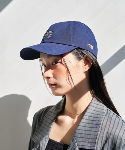 NOMINE（ノミネ）の「オリジナル刺繍ロゴ キャップ（キャップ・レディース・グレー/アイボリー/ブラウン/ネイビー・フリー）」の12枚目の写真