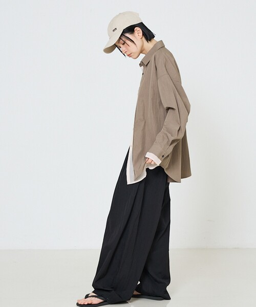 NOMINE（ノミネ）の「オリジナル刺繍ロゴ キャップ（キャップ・レディース・グレー/アイボリー/ブラウン/ネイビー・フリー）」の14枚目の写真