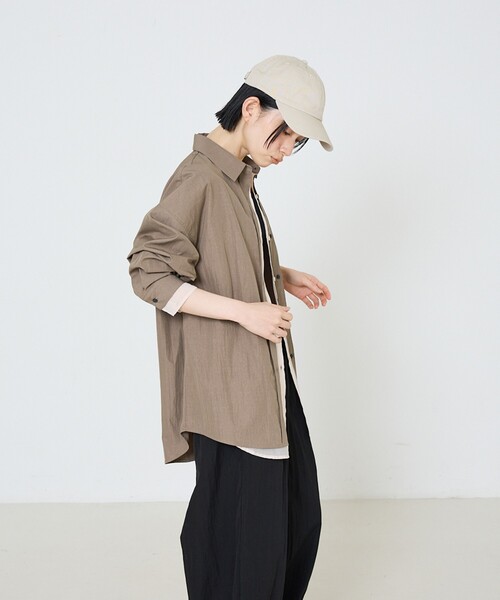 NOMINE（ノミネ）の「オリジナル刺繍ロゴ キャップ（キャップ・レディース・グレー/アイボリー/ブラウン/ネイビー・フリー）」の16枚目の写真