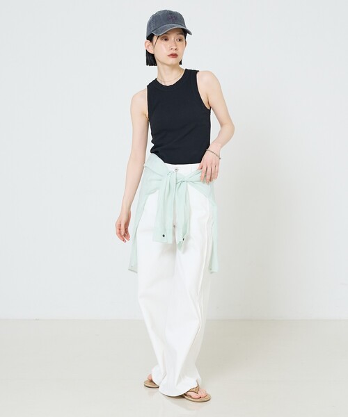 NOMINE（ノミネ）の「オリジナル刺繍ロゴ キャップ（キャップ・レディース・グレー/アイボリー/ブラウン/ネイビー・フリー）」の18枚目の写真