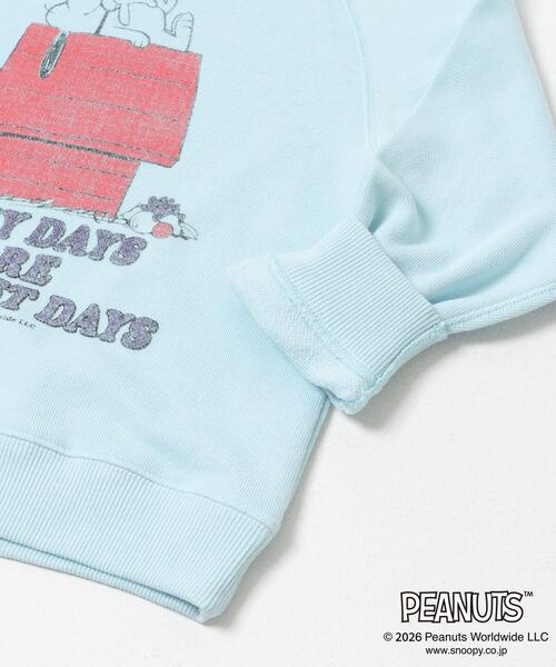 FRUIT OF THE LOOM（フルーツオブザルーム）の「『別注』FRUIT OF THE LOOM×DOORS　甘編み裏毛スウェット(KIDS)（Tシャツ/カットソー・キッズ・ブルー系その他/アイボリー・140/130/120）」の14枚目の写真