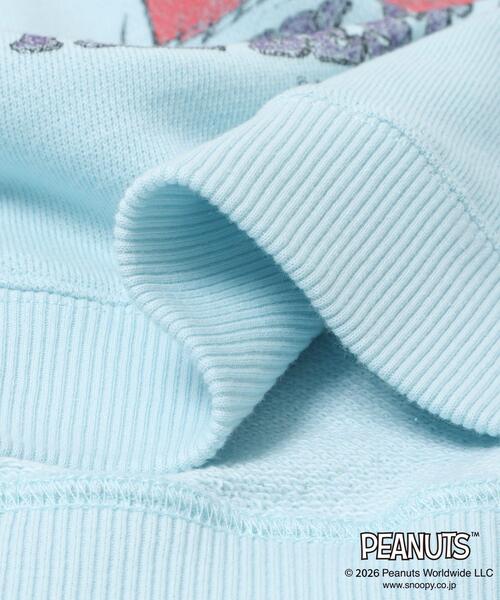 FRUIT OF THE LOOM（フルーツオブザルーム）の「『別注』FRUIT OF THE LOOM×DOORS　甘編み裏毛スウェット(KIDS)（Tシャツ/カットソー・キッズ・ブルー系その他/アイボリー・140/130/120）」の16枚目の写真