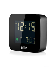 BRAUN（ブラウン）の「BRAUN DIGITAL ALARM CLOCK BLACK BC08B（置時計）」