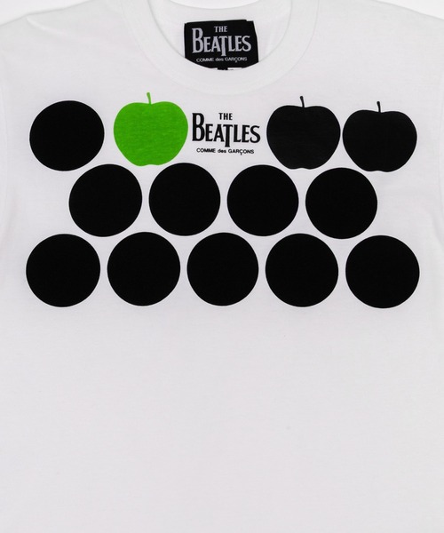 THE BEATLES COMME des GARCONS(ザ ビートルズ コムデギャルソン)の「THE BEATLES 「APPLE & DOT」TEE(Tシャツ/カットソー・メンズ・ホワイト・XXL/XL/L/M/S/XS/XXS)」の2枚目の写真