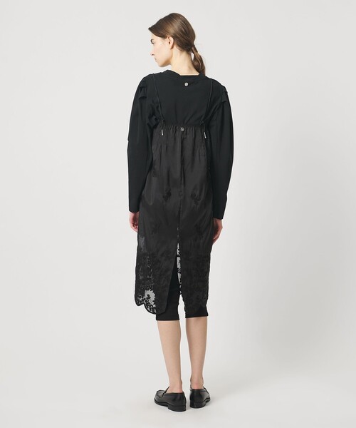 Pheeta（フィータ）の「＜Pheeta＞Maria レース スカート/015C-17（スカート・レディース・ブラック/ホワイト・FREE）」の6枚目の写真