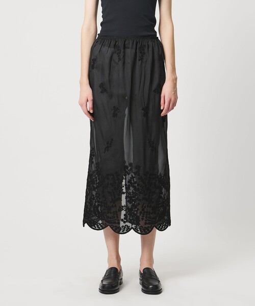 Pheeta（フィータ）の「＜Pheeta＞Maria レース スカート/015C-17（スカート・レディース・ブラック/ホワイト・FREE）」の11枚目の写真