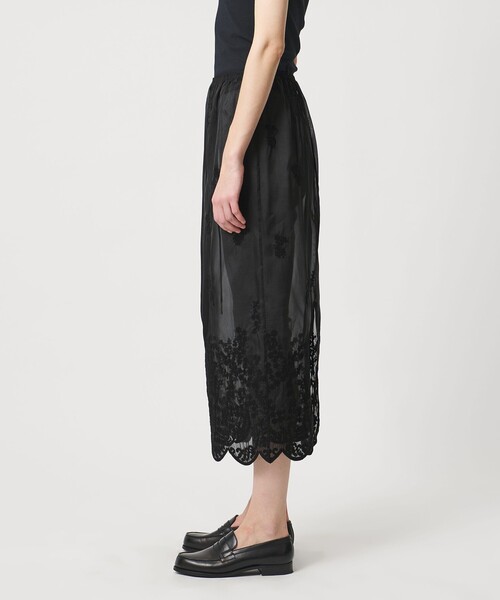 Pheeta（フィータ）の「＜Pheeta＞Maria レース スカート/015C-17（スカート・レディース・ブラック/ホワイト・FREE）」の12枚目の写真