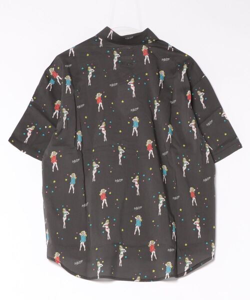 BILLABONG（ビラボン）の「BILLABONG メンズ PIN UP GIRL 半袖シャツ 【2026年春夏モデル】（シャツ/ブラウス・メンズ・オフホワイト/ブラック・MEDIUM/LARGE/X-LARGE）」の3枚目の写真