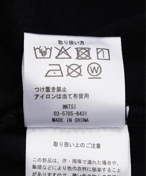 DANKE SCHON（ダンケシェーン）の「DankeSchon/ダンケシェーン/CHEMICAL S/S Tee CICADA（Tシャツ/カットソー・レディース・ブラック・L/M）」の8枚目の写真