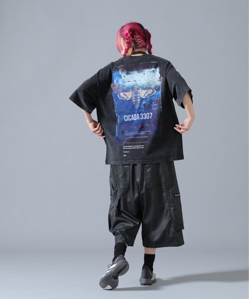 DANKE SCHON(ダンケシェーン)の「DankeSchon/ダンケシェーン/CHEMICAL S/S Tee CICADA(Tシャツ/カットソー・レディース・ブラック・L/M)」の19枚目の写真