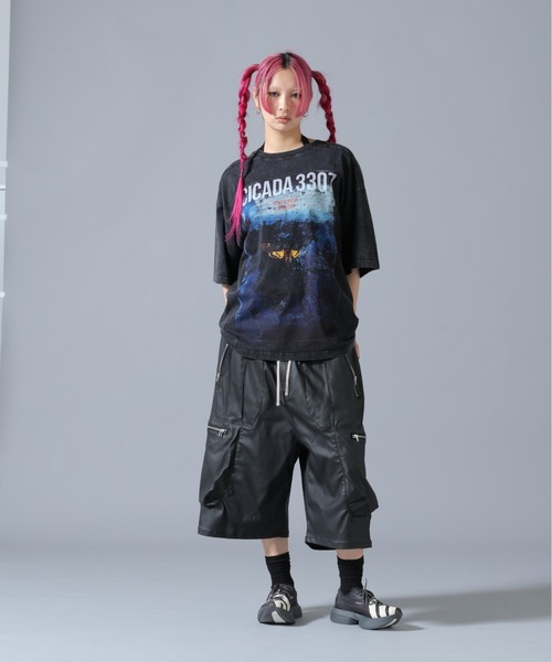 DANKE SCHON(ダンケシェーン)の「DankeSchon/ダンケシェーン/CHEMICAL S/S Tee CICADA(Tシャツ/カットソー・レディース・ブラック・L/M)」の13枚目の写真