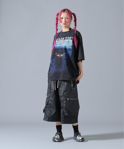 DANKE SCHON(ダンケシェーン)の「DankeSchon/ダンケシェーン/CHEMICAL S/S Tee CICADA(Tシャツ/カットソー・レディース・ブラック・L/M)」の10枚目の写真