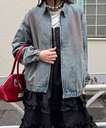 CIAOPANIC | フェードデニムスウィングトップ(デニムジャケット)