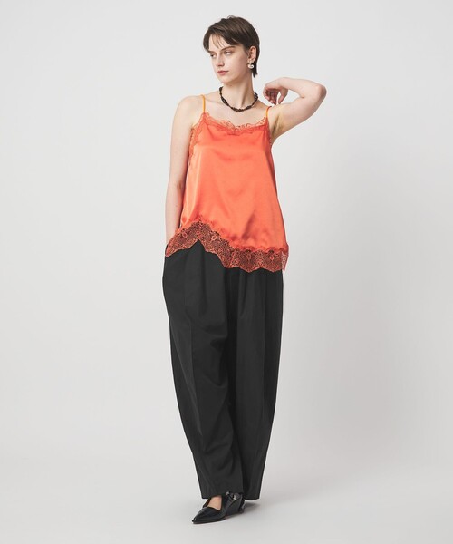 ASTRAET（アストラット）の「＜ASTRAET＞ボリューム バレルワイドパンツ（その他パンツ・レディース・ブラック/ダークブラウン・0/1/00）」の6枚目の写真