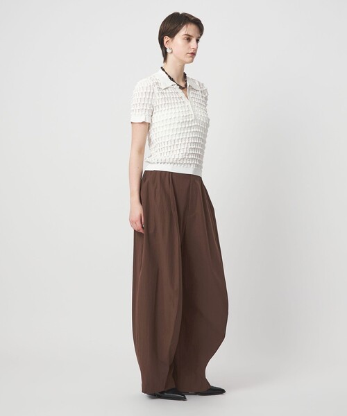 ASTRAET（アストラット）の「＜ASTRAET＞ボリューム バレルワイドパンツ（その他パンツ・レディース・ブラック/ダークブラウン・0/1/00）」の8枚目の写真