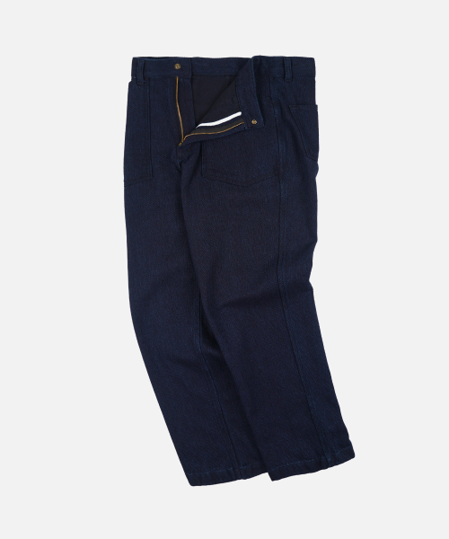 FRIZMWORKS（フリズムワークス）の「ARMY DENIM FATIGUE PANTS _ SASHIKO DENIM（デニムパンツ・メンズ・その他・SMALL/MEDIUM/LARGE/X-LARGE）」の2枚目の写真
