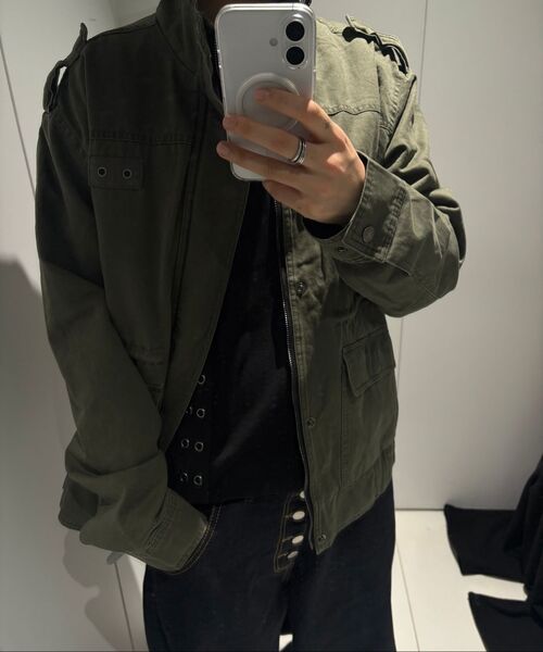 AAKAM(アーカム)の「Nova Drawstring Field Jacket (Khaki)(ミリタリージャケット・レディース・その他・1/2)」の20枚目の写真