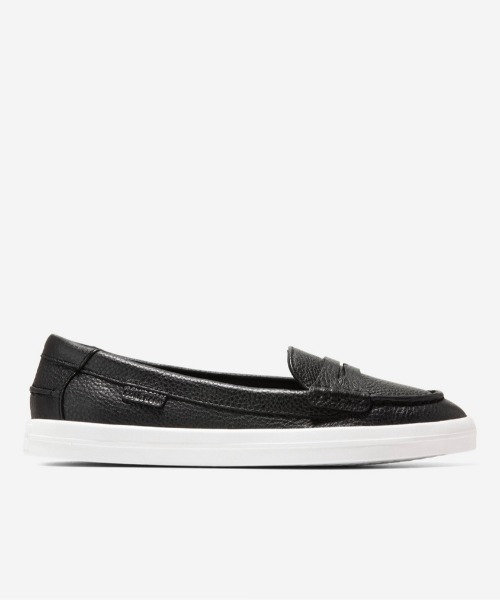 COLE HAAN(コールハーン)の「ナンタケット ドリフト ペニー ローファー womens(モカシン/デッキシューズ・レディース・ブラック・5.5/7.5/7/6.5/8.5/8/6)」の1枚目の写真