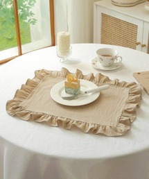 aimoha（アイモハ）の「【aimoha HOME】フリル ランチョンマット プレイスマット（インテリア雑貨）」