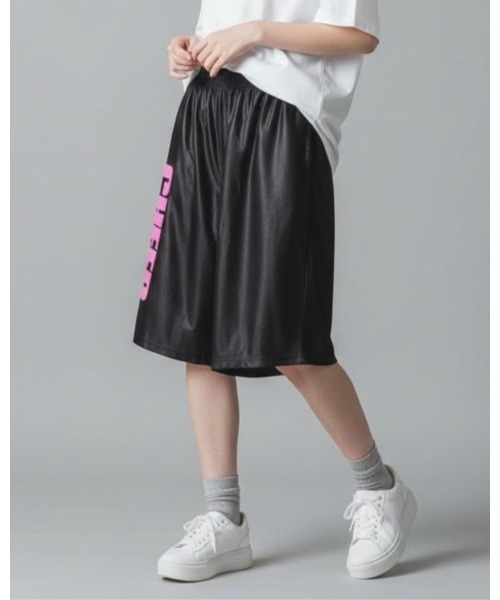 CHEER(チアー)の「サイドロゴバスケットパンツ(その他パンツ・レディース・ライム/ピンク/レッド/パープル系その他/ブラック×ホワイト/ブラック×グレー/プラチナム/パープル/ゴールド/ブラック×ピンク・XXXS/XS/S/M/L)」の19枚目の写真
