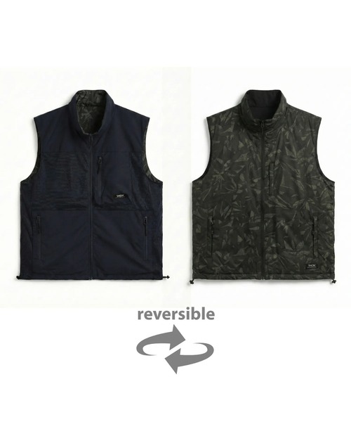 TAION（タイオン）の「【TAION(タイオン)】〈ユニセックス〉ノンダウン マウンテン リバーシブル メッシュベスト（ベスト・メンズ・ライトグレー系5/ブラック系その他4/ネイビー系1/ブラック×パープル/ネイビー系/ブラック系その他3・XL/L/M/S/2XL）」の16枚目の写真