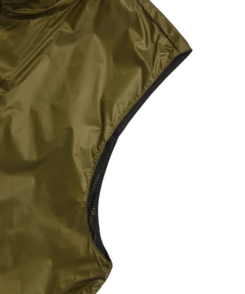 TAION（タイオン）の「【TAION(タイオン)】〈ユニセックス〉ノンダウン マウンテン リバーシブル メッシュベスト（ベスト・メンズ・ライトグレー系5/ブラック系その他4/ネイビー系1/ブラック×パープル/ネイビー系/ブラック系その他3・XL/L/M/S/2XL）」の11枚目の写真