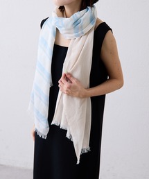 COLLAGE GALLARDAGALANTE | PAPILLONNER/アシメトリーボーダーストール(ストール/ショール)