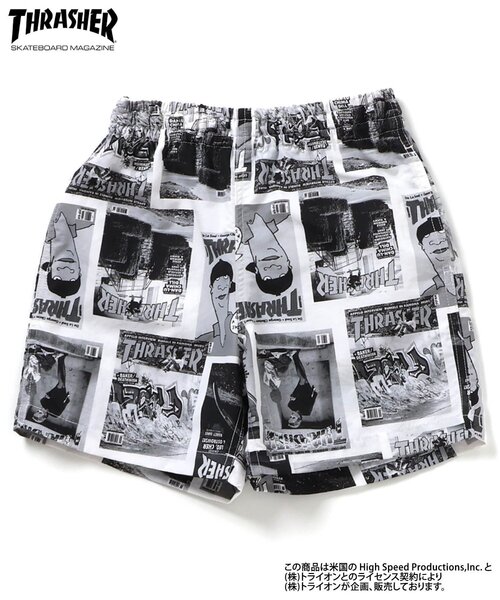 Ampersand（アンパサンド）の「THRASHER　水陸両用パンツ（その他パンツ・キッズ・ブラック/レインボー・120/110/100/90/80/140/130）」の2枚目の写真