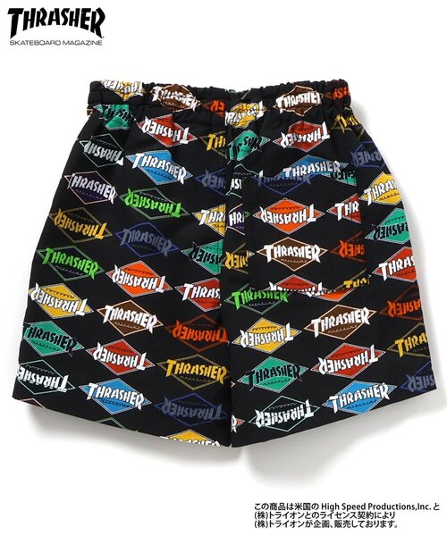 Ampersand（アンパサンド）の「THRASHER　水陸両用パンツ（その他パンツ・キッズ・ブラック/レインボー・120/110/100/90/80/140/130）」の6枚目の写真