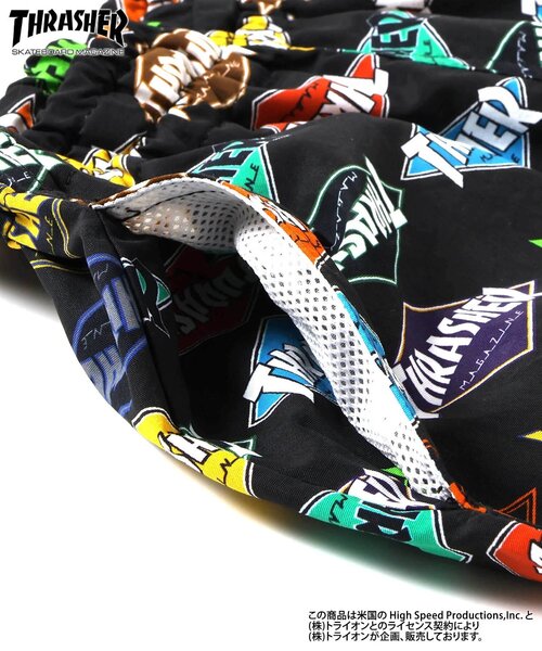 Ampersand（アンパサンド）の「THRASHER　水陸両用パンツ（その他パンツ・キッズ・ブラック/レインボー・120/110/100/90/80/140/130）」の8枚目の写真