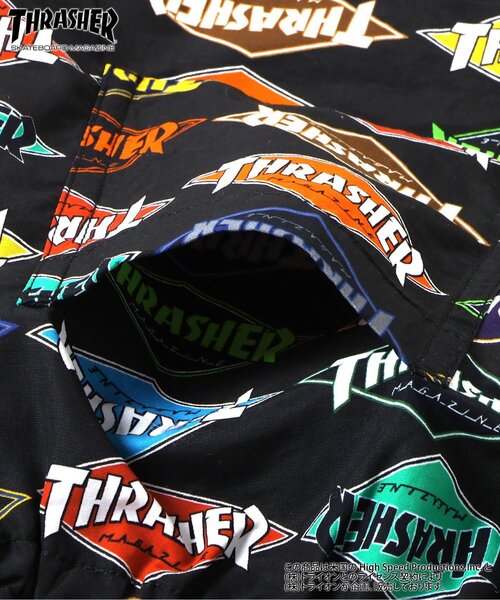 Ampersand（アンパサンド）の「THRASHER　水陸両用パンツ（その他パンツ・キッズ・ブラック/レインボー・120/110/100/90/80/140/130）」の9枚目の写真