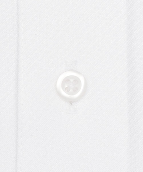 TOKYO SHIRTS(トウキョウシャツ)の「【吸水速乾】【COFREX】形態安定ノンアイロン ホリゾンタルワイド 長袖ビジネスワイシャツ(ビジネスシャツ・メンズ・ホワイト・首回り42cm-裄丈82cm/首回り37cm-裄丈80cm/首回り37cm-裄丈84cm/首回り39cm-裄丈80cm/首回り39cm-裄丈84cm/首回り41cm-裄丈82cm/首回り41cm-裄丈86cm/首回り42cm-裄丈86cm/首回り43cm-裄丈82cm/首回り43cm-裄丈86cm)」の2枚目の写真