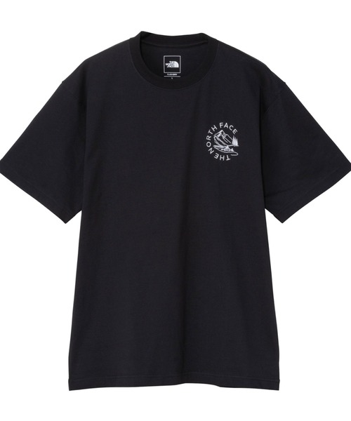 THE NORTH FACE(ザノースフェイス)の「ザ ノース フェイス THE NORTH FACE S/S Holiday Camp Tee ショートスリーブホリデーキャンプティー(Tシャツ/カットソー・メンズ・グリーン/アイボリー/ブラック・S/M/L/XL/2XL)」の3枚目の写真