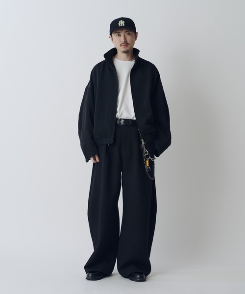ITTI(イッチ)の「cerato bright zip blouson ITTI(ブルゾン・メンズ・ブラック/ブラウン・FREE)」の11枚目の写真