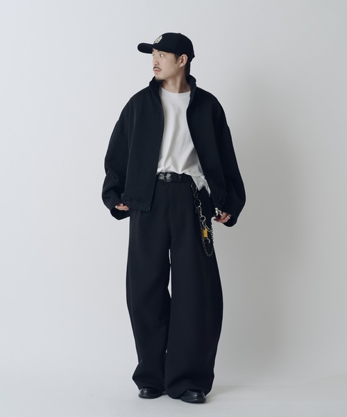 ITTI(イッチ)の「cerato bright zip blouson ITTI(ブルゾン・メンズ・ブラック/ブラウン・FREE)」の12枚目の写真