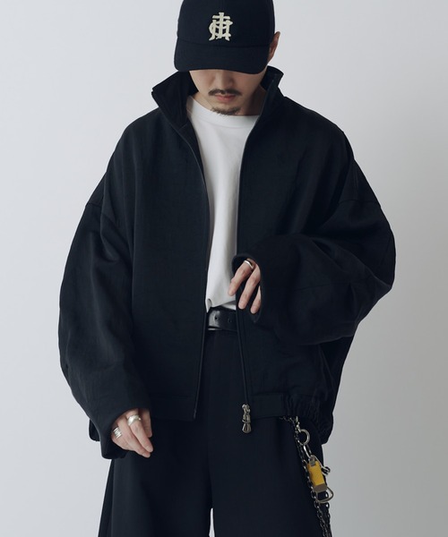 ITTI(イッチ)の「cerato bright zip blouson ITTI(ブルゾン・メンズ・ブラック/ブラウン・FREE)」の8枚目の写真