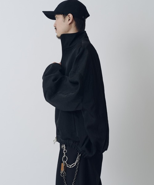 ITTI(イッチ)の「cerato bright zip blouson ITTI(ブルゾン・メンズ・ブラック/ブラウン・FREE)」の9枚目の写真