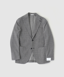 BRERAS (ブレラス)  別注 ジャージー ハウンドトゥース ジャケット