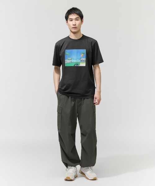CONVERSE（コンバース）の「【別注】コンバース  AP EM GRAPHIC TEE M 半袖Tシャツ 限定コラボ（Tシャツ/カットソー・メンズ・ブラック/オフホワイト・M/L/LL）」の6枚目の写真