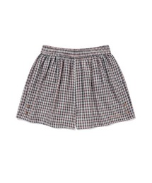 WOMEN'S CHECKED SEERSUCKER SHORTS