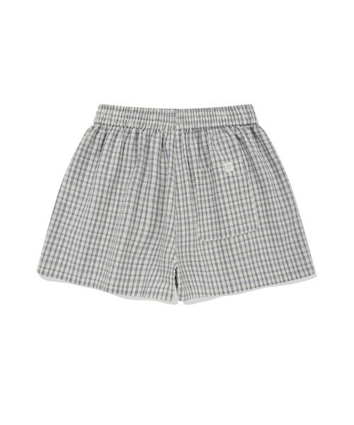 Wacky WiLLy（ワッキーウィリー）の「WOMEN'S CHECKED SEERSUCKER SHORTS（その他パンツ・レディース・クリーム/ネイビー・SMALL/MEDIUM）」の13枚目の写真
