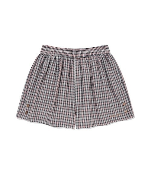 Wacky WiLLy（ワッキーウィリー）の「WOMEN'S CHECKED SEERSUCKER SHORTS（その他パンツ・レディース・クリーム/ネイビー・SMALL/MEDIUM）」の8枚目の写真