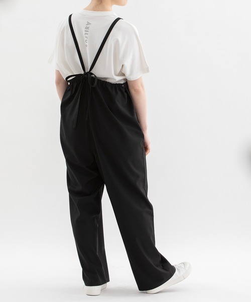 nop de nod（ノップドゥノッド）の「サージサロペットパンツ（サロペット/オーバーオール・レディース・ブラック/ダークグレー・3）」の13枚目の写真