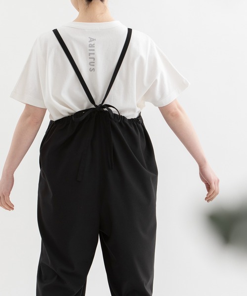 nop de nod（ノップドゥノッド）の「サージサロペットパンツ（サロペット/オーバーオール・レディース・ブラック/ダークグレー・3）」の15枚目の写真