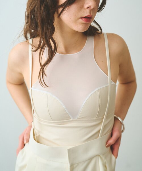 OVERNEATH】別注 Bra056（タンクトップ）｜overneath（オーバーニース