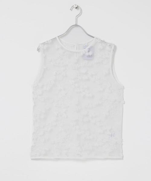 LAYAS(レイヤーズ)の「『別注』LAYAS×DOORS LACE JQD TANKTOP(タンクトップ・レディース・ホワイト/ブラック・ONE)」の18枚目の写真